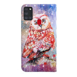 Case Samsung Galaxy A21s Owl the Painter