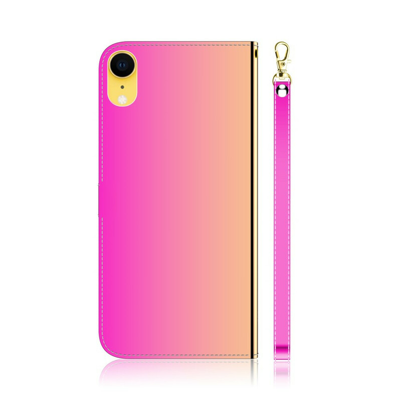 iPhone XR Leatherette Cover Mirror