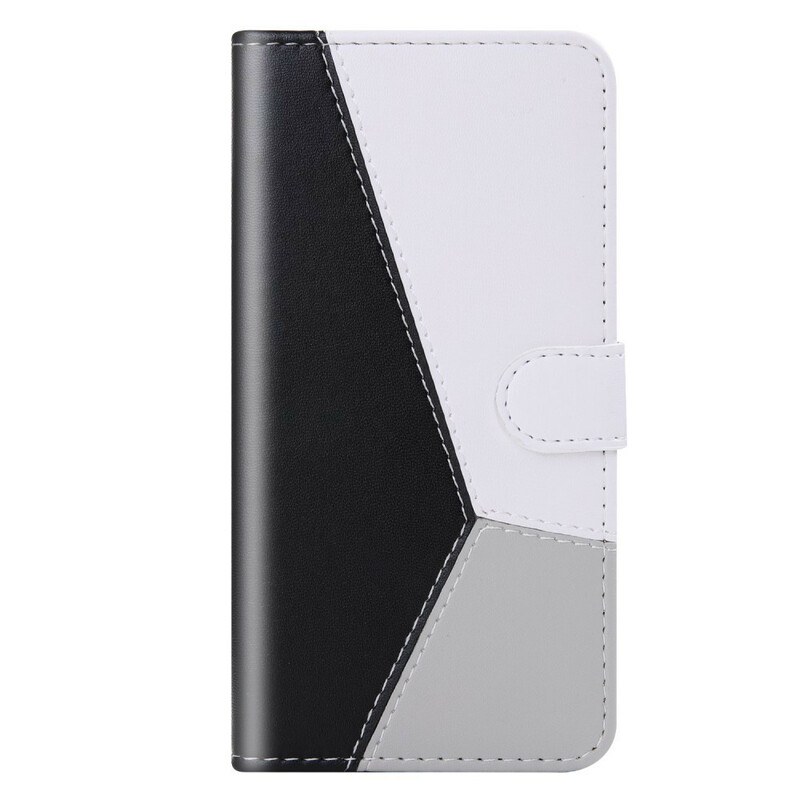 Case Samsung Galaxy A21s Leather Effect Tricolor