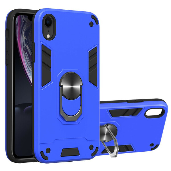 iPhone XR Detachable Case Metallic Ring Support