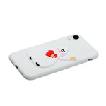 Case iPhone XR Silicone Animal Logo