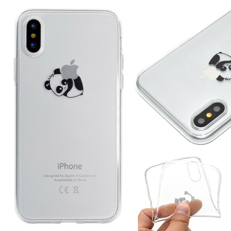 iPhone XR Case Panda Games Logo