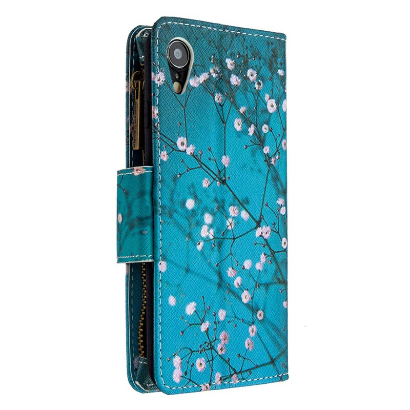 Case iPhone XR Zipped Pocket Tree Case iPhone XR Zipped Pocket Tree