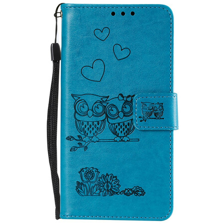 Huawei P30 Pro Lover's Owl Case with Lanyard