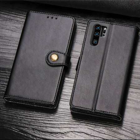 Huawei P30 Pro Leatherette Case with Vintage Clasp