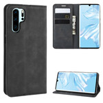 Flip Cover Huawei P30 Pro Effet Cuir Chic