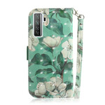 Case Huawei P40 Lite 5G Flower Tree with Strap