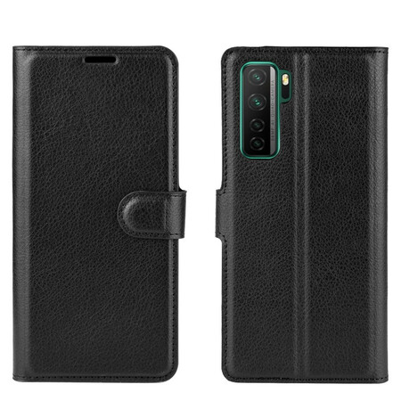 Cover Huawei P40 Lite 5G Simili Cuir Lychee Classique
