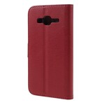 Cover Samsung Galaxy J3 2016 Simili Cuir