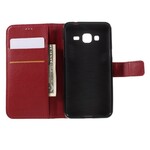 Cover Samsung Galaxy J3 2016 Simili Cuir