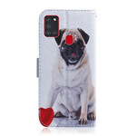 Cover Samsung Galaxy A21s Pug Dog