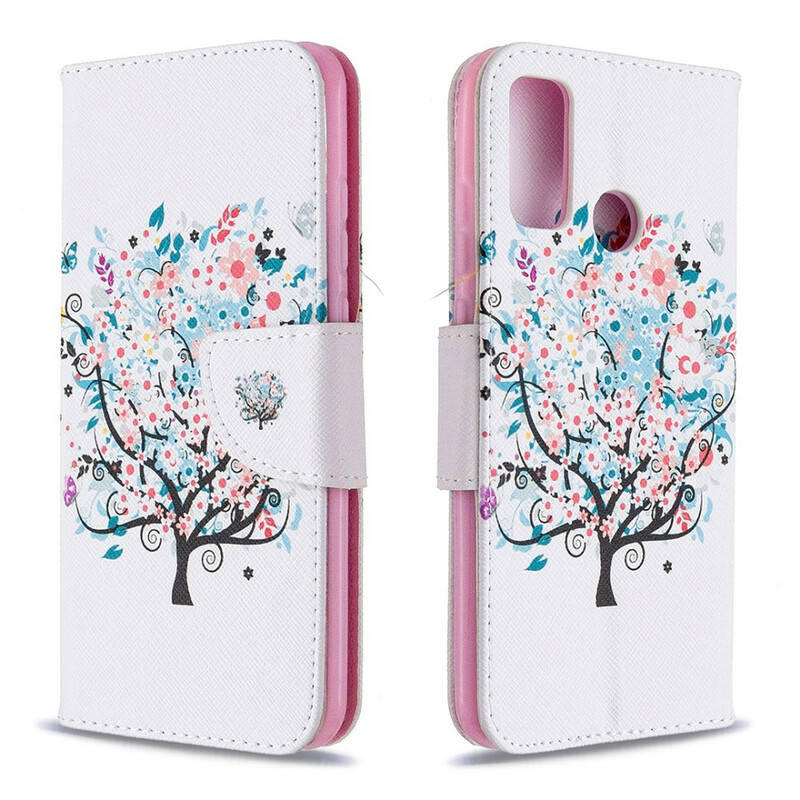 Cover Huawei P Smart 2020 Flowered Tree
