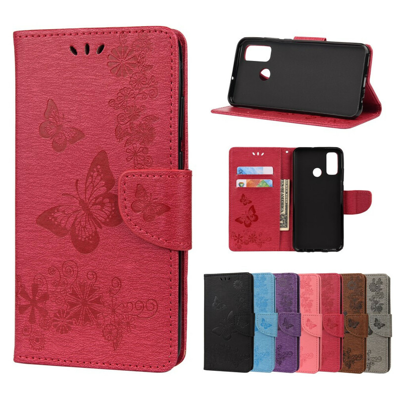 Case Huawei P smart 2020 Splendid Butterflies with Strap Case Huawei P smart 2020 Splendid Butterflies with Strap