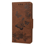 Case Huawei P smart 2020 Splendid Butterflies with Strap