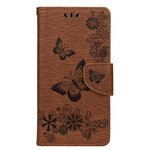 Case Huawei P smart 2020 Splendid Butterflies with Strap