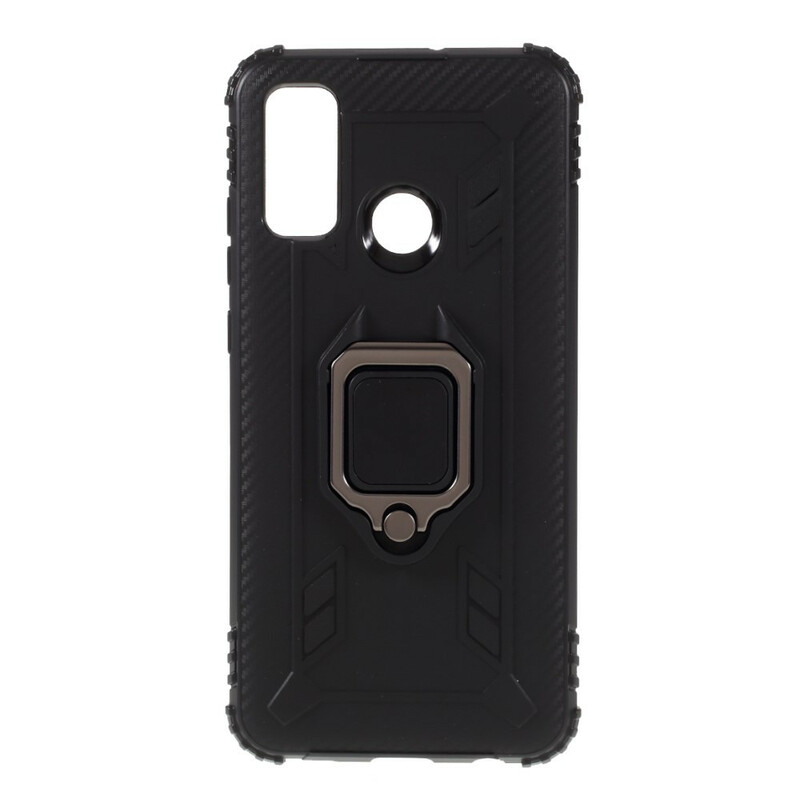 Huawei P Smart 2020 Ring and Carbon Fiber Case