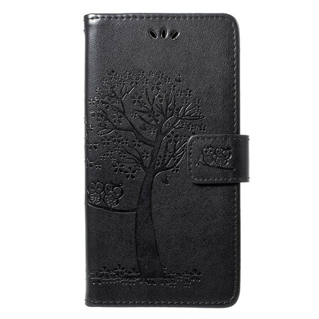 Honor 8A Tree and Owl Lanyard Case