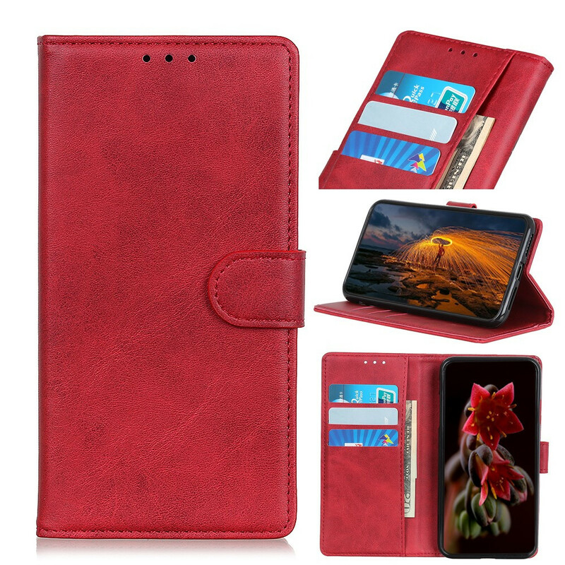 Xiaomi Redmi 9 Retro Matte Leather Effect Case