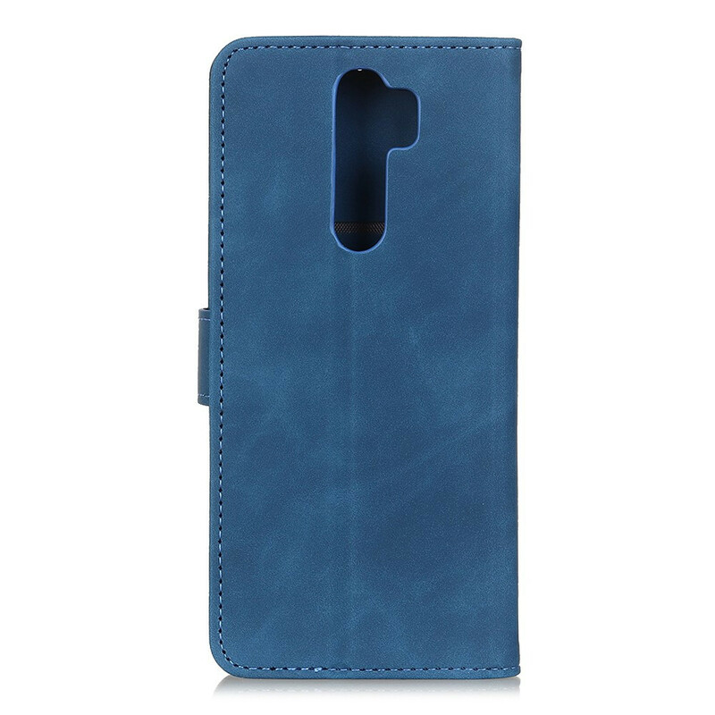 Cover Xiaomi Redmi 9 Mate Effet Cuir Vintage KHAZNEH