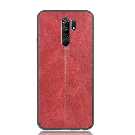 Xiaomi Redmi 9 Leather effect Seam case