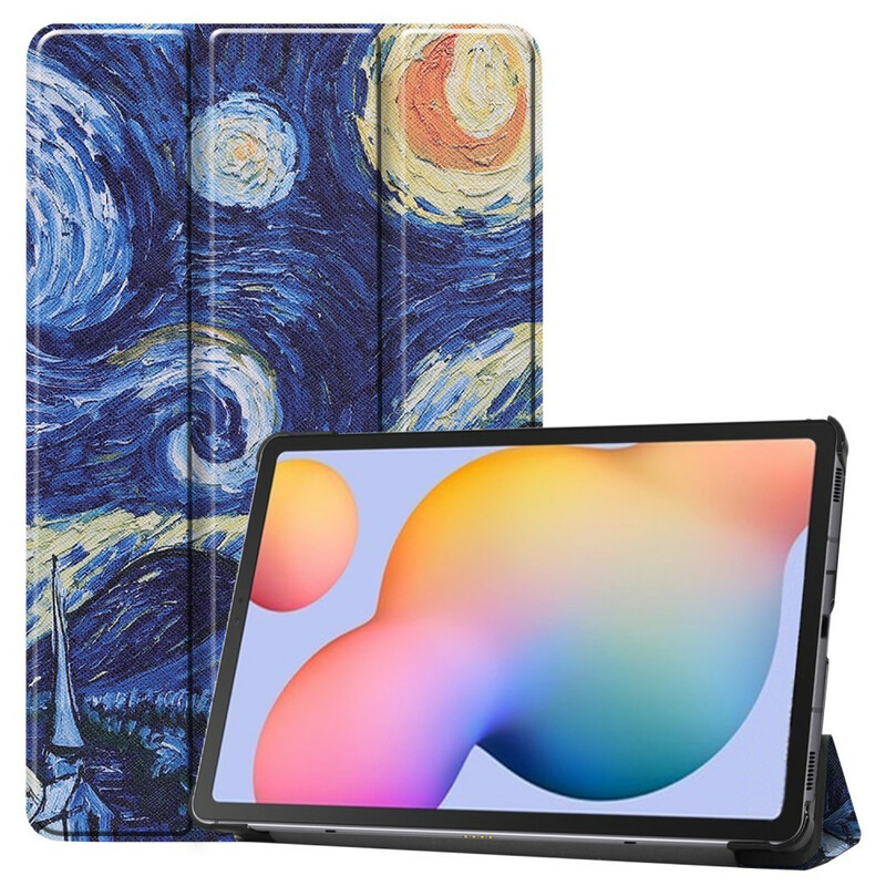 Smart Case Samsung Galaxy Tab S6 Lite The Starry Night