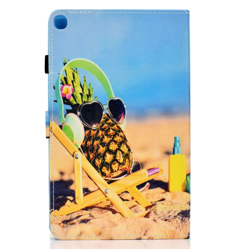 Cover Samsung Galaxy Tab S6 Lite Pineapple Plage