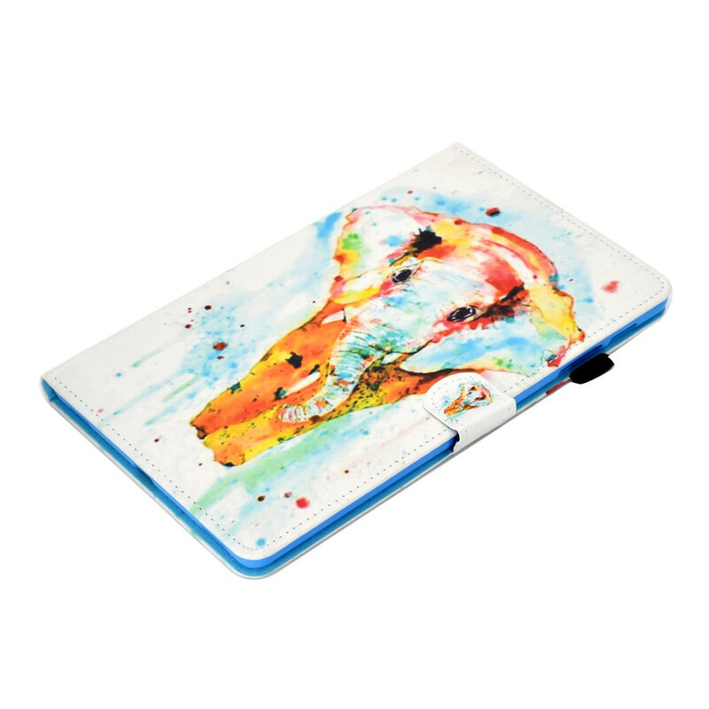 Samsung Galaxy Tab S6 Lite Watercolor Elephant Case