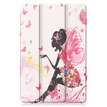 Smart Case Samsung Galaxy Tab S6 Lite Pencil Case Floral Fairy