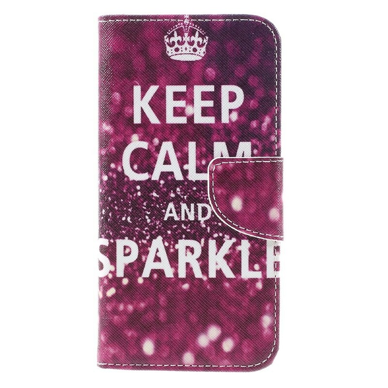 Cover Samsung Galaxy S7 Edge Keep Calm and Sparkle