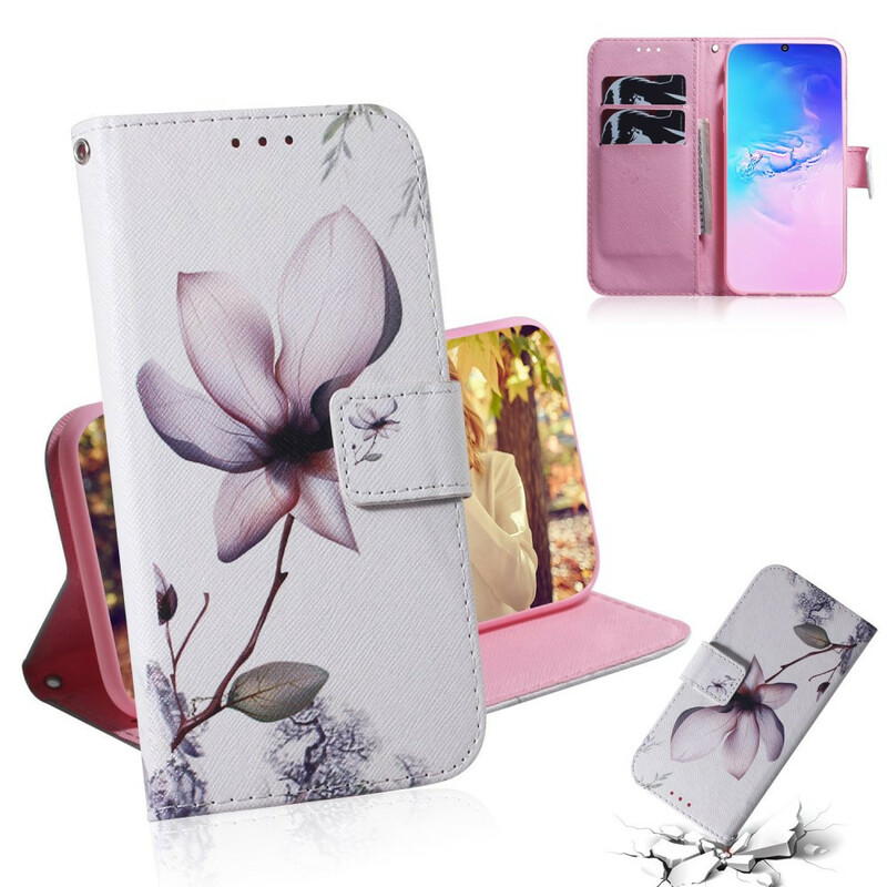 Case Samsung Galaxy S10 Lite Flower Old Pink