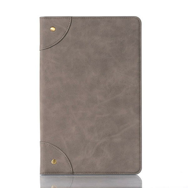 Samsung Galaxy Tab S6 Lite Mock The
ather Case Vintage Rivets
