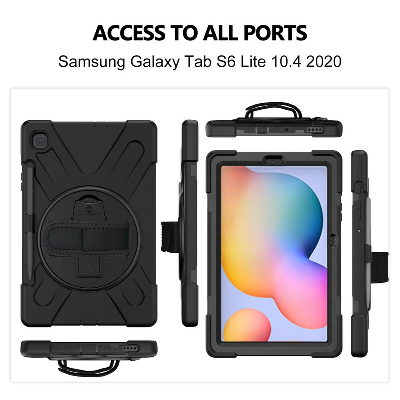 Samsung Galaxy Tab S6 Lite Utra Resistant Case with strap Samsung Galaxy Tab S6 Lite Utra Resistant Case with strap