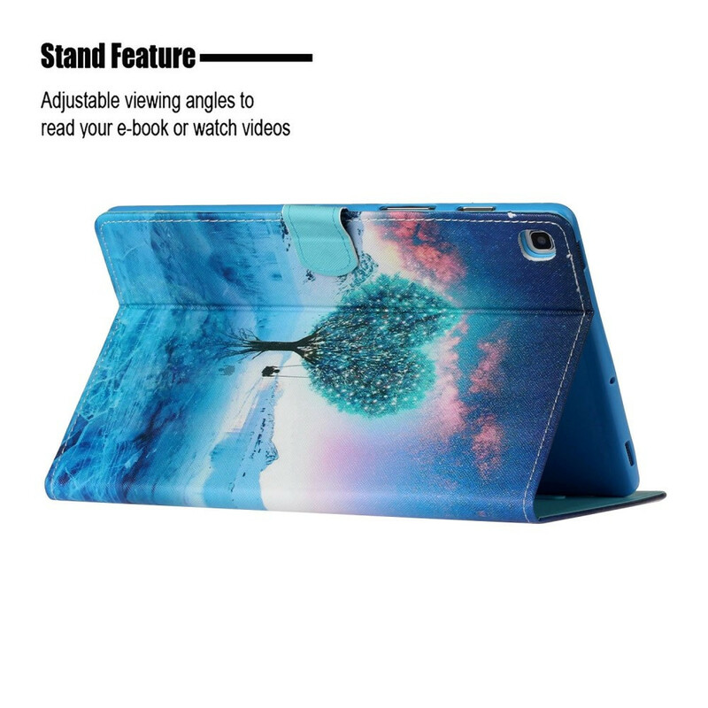 Cover Samsung Galaxy Tab S5e Arbre Coeur