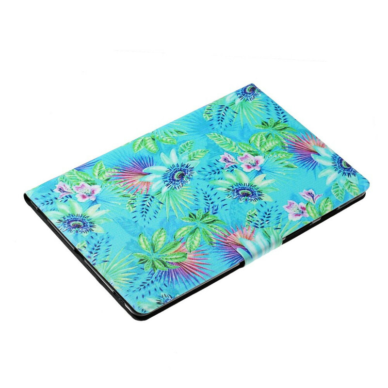 Samsung Galaxy Tab S5e Case Flowers and Leaves
