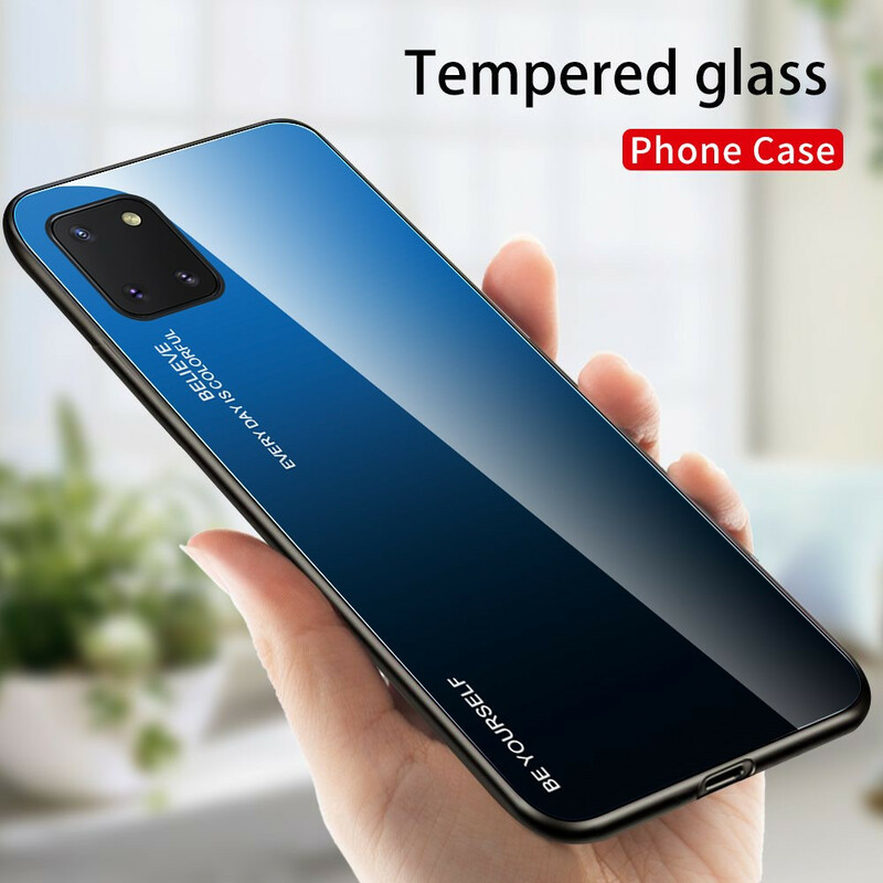 Samsung Galaxy S10 Lite Tempered Glass Case Be Yourself
