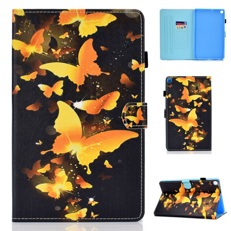 Cover Sasmung Galaxy Tab A 10.1 (2019) Papillons Incroyables