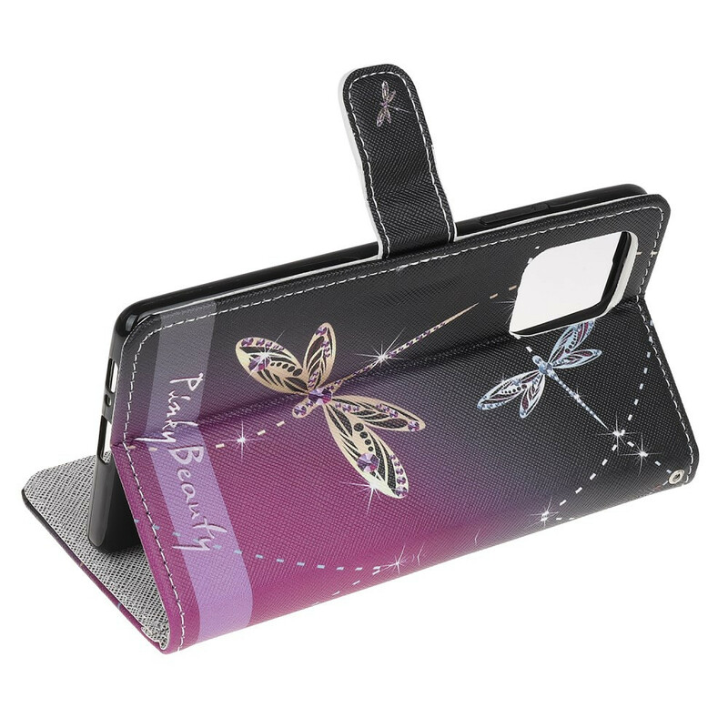 Case Samsung Galaxy S10 Lite Dragonfly with Strap