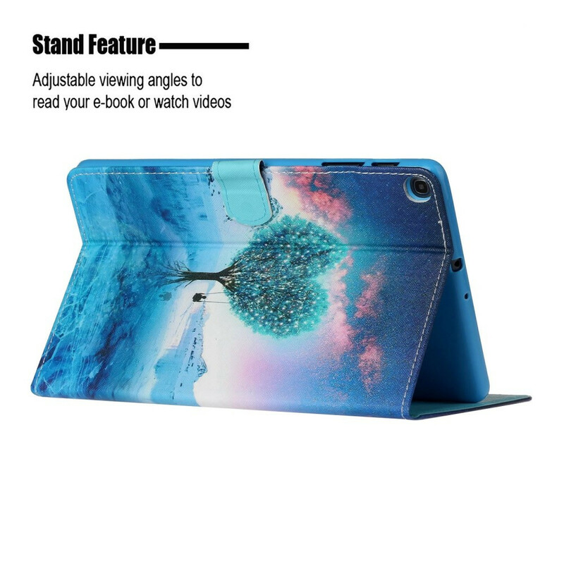 Cover Samsung Galaxy Tab A 10.1 (2019) Arbre Coeur