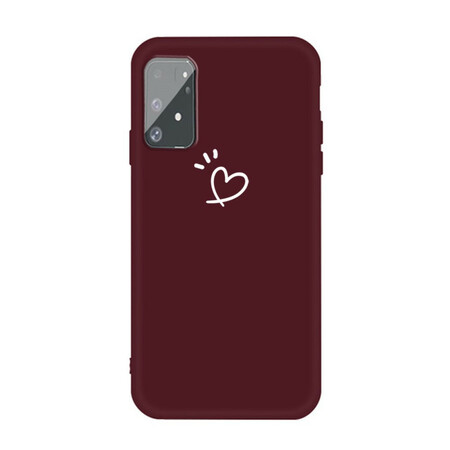 Case Samsung Galaxy S10 Lite Silicone Coeur Battant