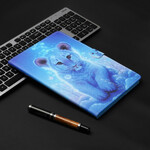 Cover Samsung Galaxy Tab A 10.1 (2019) Bébé Tiger