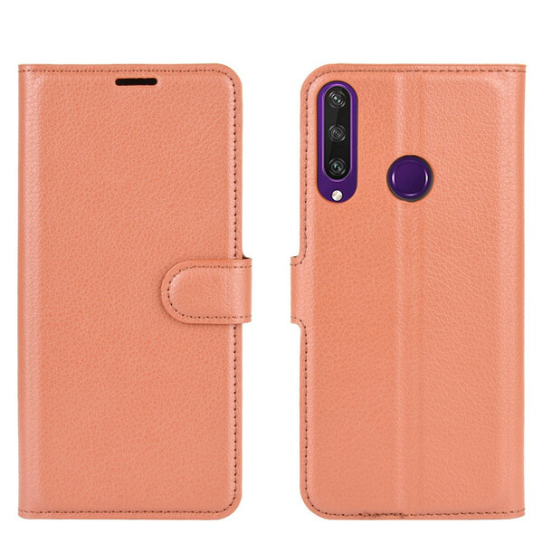 Case Huawei Y6p Faux The
ather Lychee
 Classic