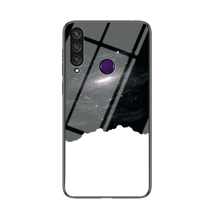 Huawei Y6p Cover Premum Colors Tempered Glass