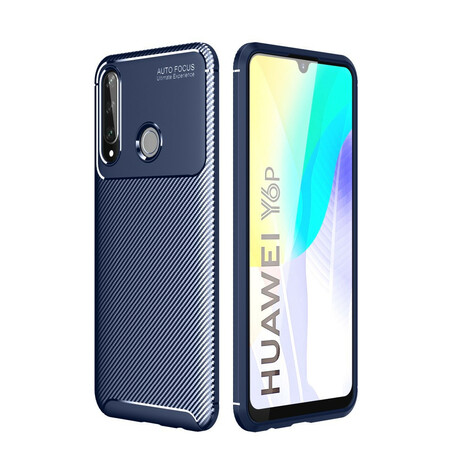 Huawei Y6p Flexible Carbon Fiber Texture Case
