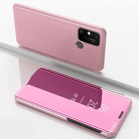 View Cover Huawei Y6p Mirror and Leather Effect