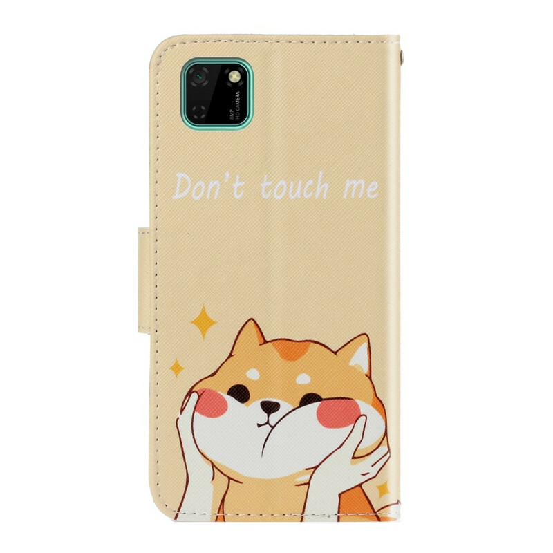 Case Huawei Y5p Cat Don't Touch Me with Lanyard