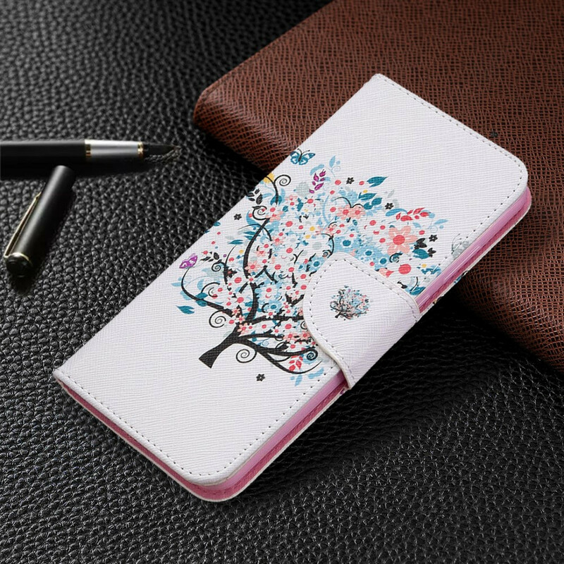 Cover Huawei Y6p Flowered Tree