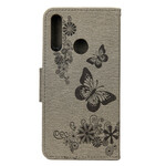 Huawei Y6p Case Only Butterflies with Strap