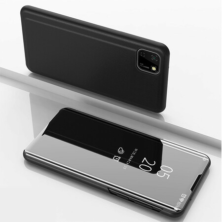 View Cover Huawei Y5p Miroir et Simili Cuir