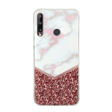 Huawei Y6p Cover Marble Geometry