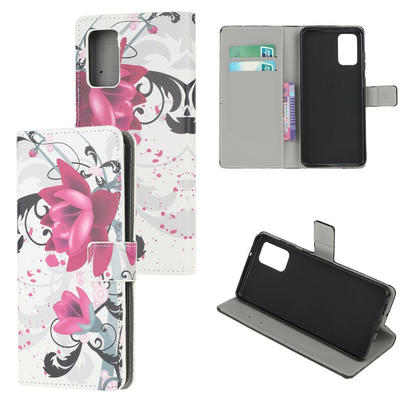 Cover Samsung Galaxy Note 20 Tropical Flowers